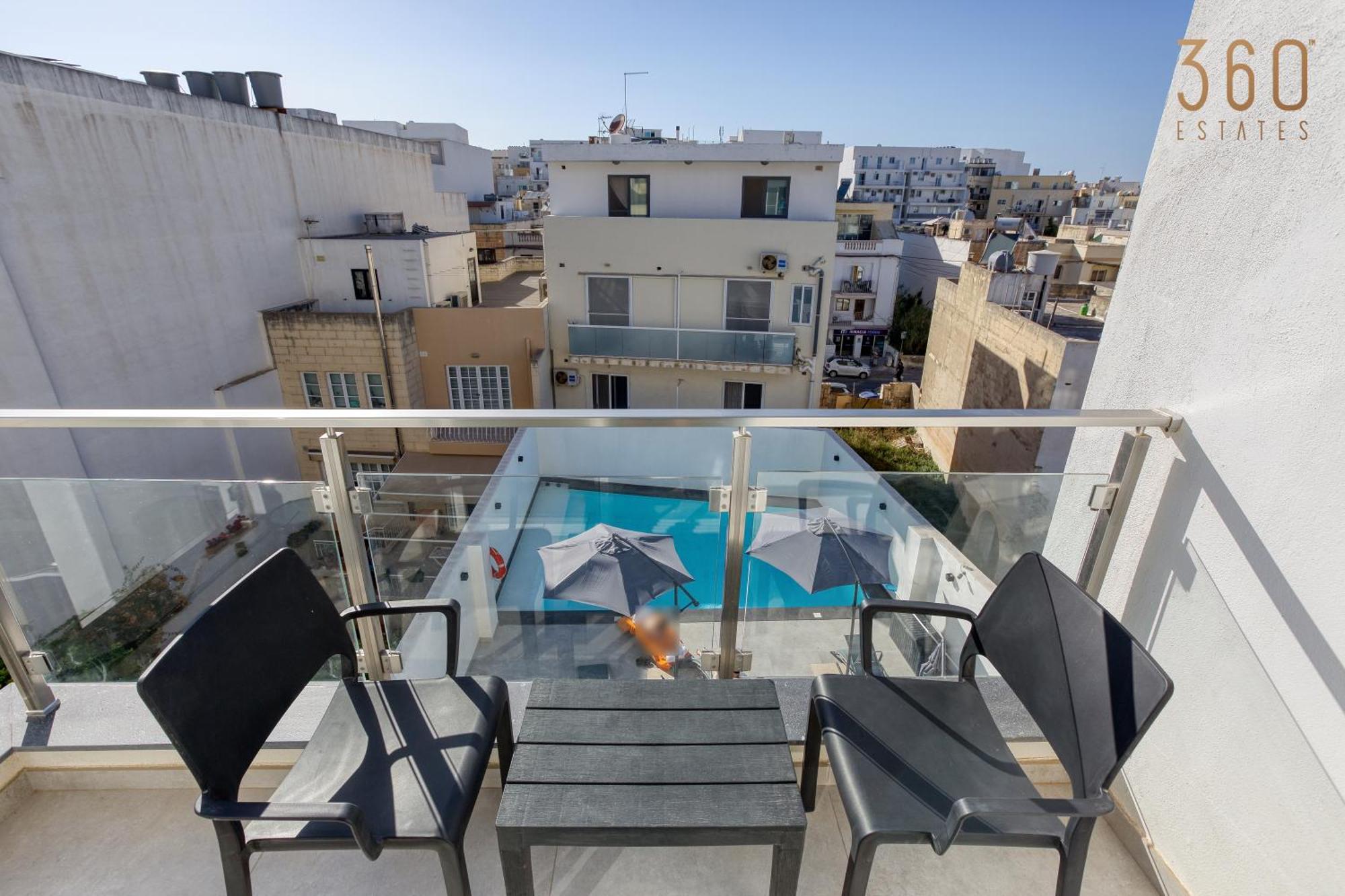 The Swieqi Poolside Suites Is-Swieqi Exterior photo
