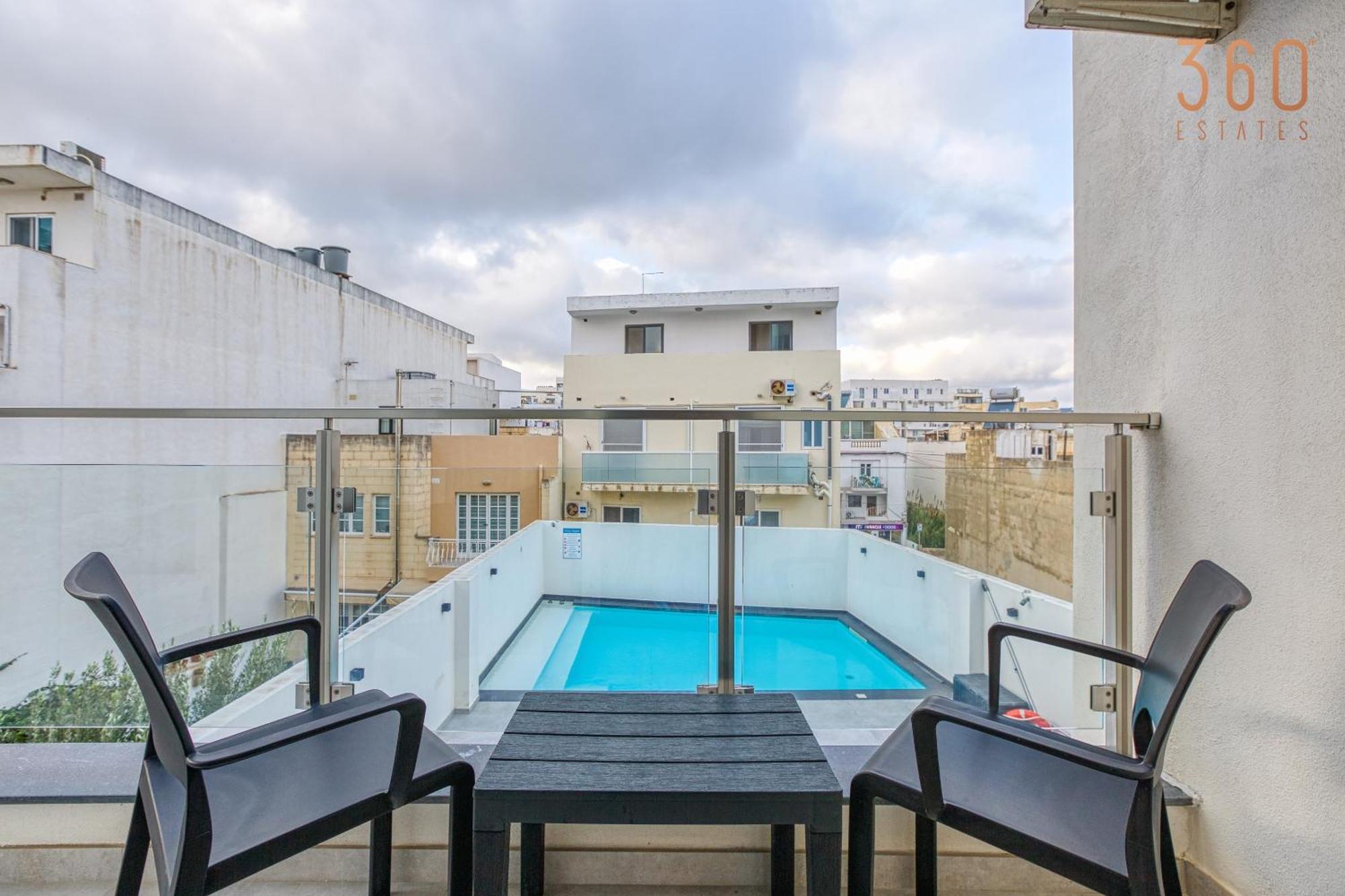 The Swieqi Poolside Suites Is-Swieqi Exterior photo